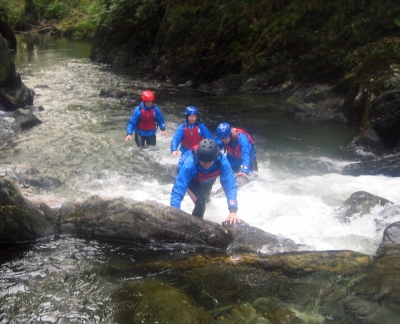 Gorge walking