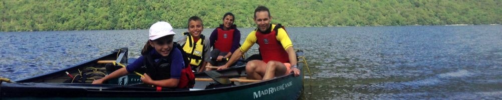 Canoeing on Loch Lomond